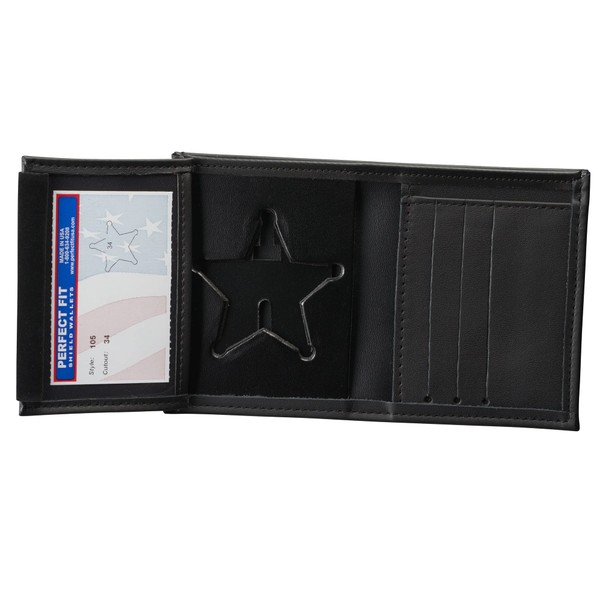 Perfect Fit Shield Wallets Ohio Sheriff 5 Point Star Badge