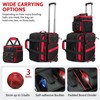 3 Ball Bowling Bag with Wheels, 2 Ball Bowling Bags