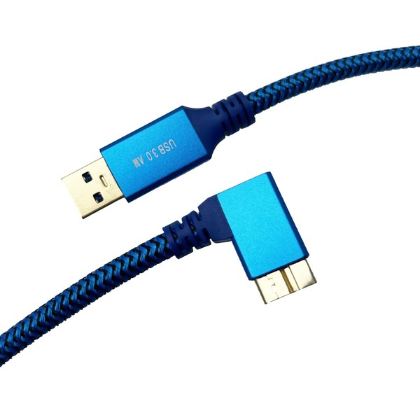 Seadream Micro USB 3.0 Cable M/M 3.3FT; Right Angled USB