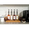 Demi's Home 25.4 oz 750 ml Glass Coffee Syrup Dispenser