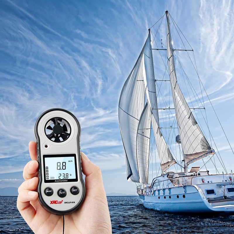Digital Wind Speed Meter Anemometer Handheld Wind Meter Air Flow