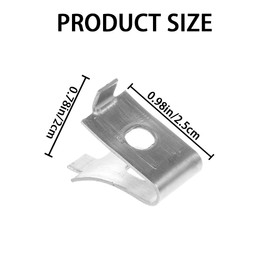 40 PCS Cabinet Shelf Clips Stainless Steel Metal Shelf Clips Metal Adjustable Shelf Bracket Clips Aluminum Shelf Pins Heavy Duty Metal Shelving Brackets Clips for Kitchen Cabinet Bookcase