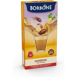 60 Capsules Comp. Nespresso - Ginseng 6x10 - Caffè Borbone
