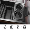 PDKLIN for Silverado Center Console Storage Bin Trim & Cup