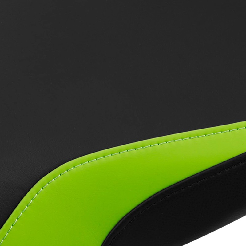 TCMT Black & Green Driver Passenger Seats Fit For Kawasaki