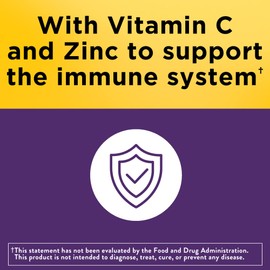 Nature Made Nature Made Elderberry 400 mg Extract with Vitamin C and Zinc, Dietary Supplement for Immune Support, 60 Capsules, 60 Day Supply