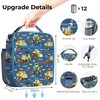 Clastyle Car Insulated Kids Lunch Bag Truck Large Thermal Cooler