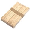 50pcs Wooden Lolly Jumbo Popsicle Sticks Lollipop Craft Sticks Plain