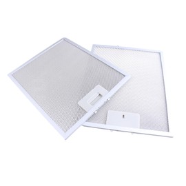 Cooker Hood Filter Replacement 320X260mm, Kitchen Extractor Hood Filters, Extractor Fan Vent, Mesh Hood Vent Filter, Pack of 2
