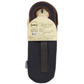 トーン tone ボトルカバー ネオプレーン L チェックブラック 800ml TC-10 個個セット