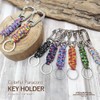 TRIUMPHAL kycrkh-001oya Paracord Key Chain Carabiner Outdoor, b