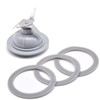 14291600 Blender Blade Cutter with 3 Rubber Seal Gasket Replacement