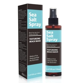 Sea Salt Spray for Hair Men and Women - Dry Texturizing & Volumizing, Curl and Beach Waves Spray for Hair(5 fl oz/pcs)