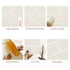 Alwayspon 10Pcs 3D Self-Adhesive Subway Tile, Beige Peel and Stick