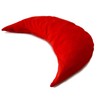 Pine cushion or herb cushion moon approx. 50 cm, red,