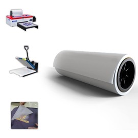 Meuiosd DTF Film Roll 11.8" x 328ft - PreTreat PET Heat Transfer Paper Premium Peel for DIY Direct Print on T-Shirt （Cold Divest）