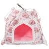 BESPORTBLE Small Animal Plush Tent Bed Cozy Hideout for Hamsters