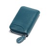 GADIEMKENSD Improved Wallet RFID Skimming Prevention Leather Case for Men