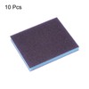 sourcing map 10pcs Sanding Sponge Blocks 180-240 Grits Wet/Dry Hand