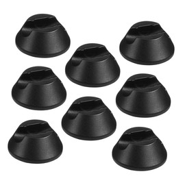 Operitacx 8pcs Non Slip Rubber Chair Leg Floor Protectors for Wood Floors Easy Installation Sliders to Prevent Scratches and Reduce Noise Suitable for Tables Chairs and Sofas