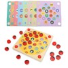 ChaneeHann Memory Game Wooden Puzzle for Children, Montessori Toy from