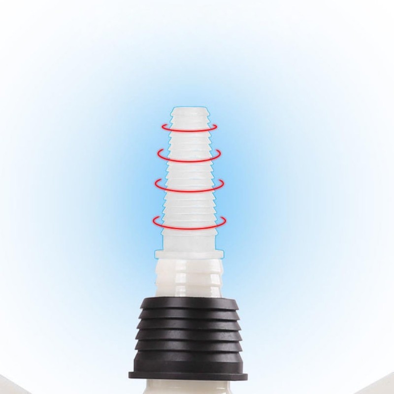 RecDec 10 Pack Air Conditioner Drain Hose End Connector Adapter