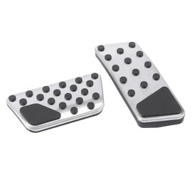 MACHSWON Car Accelerator Gas Brake Pedal Pad Cover Kit for Jeep Wrangler 2007-2017 Non-Slip Pedal Pads