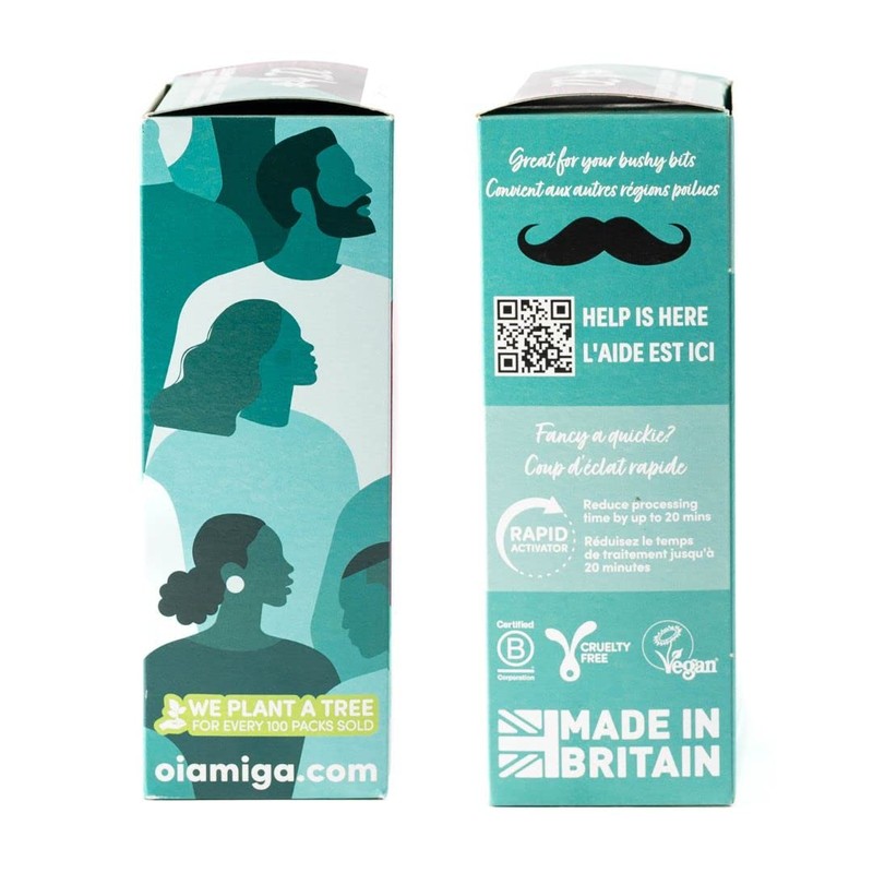 Oiamiga Plum Permanent Hair Colour with Natural Ingredients 120 ml