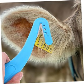BESPORTBLE 2sets Heavy Duty Ear Tag Remover Tool for Cattle Sheep Pigs Ear Tag Cutter Portable 2pcs*2