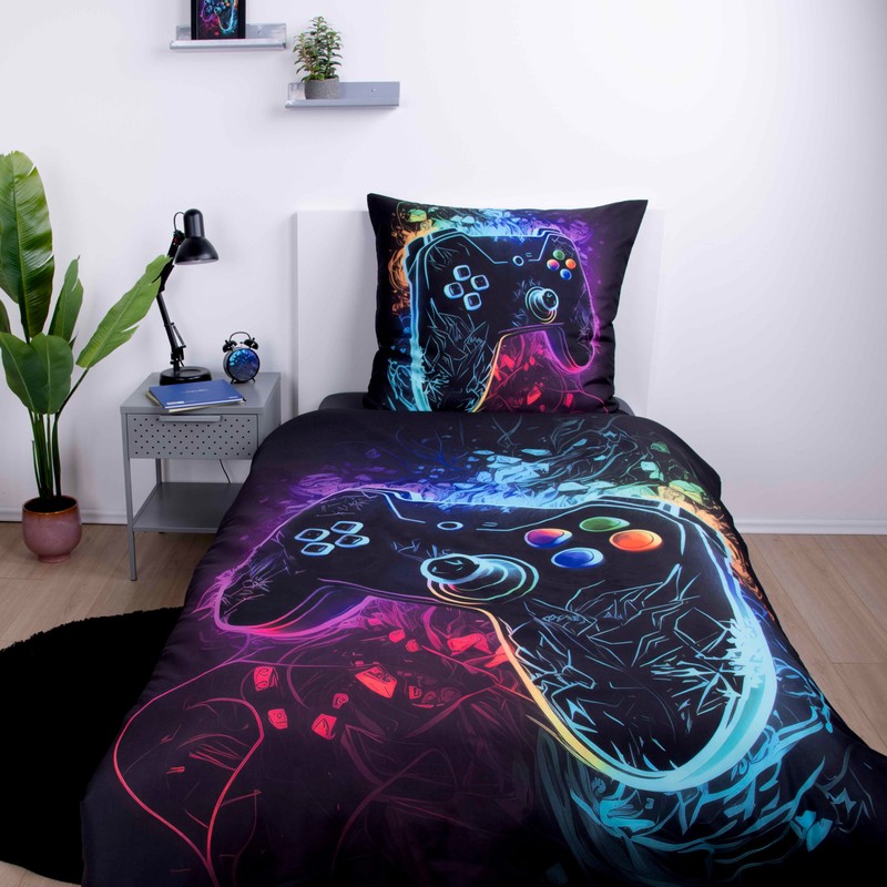 Herding Gaming Young Collection Bed Linen, Pillowcase Approx. 80 x