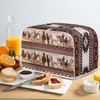ZFRXIGN Boho Horse Toaster Cover 2 Slice Toaster Dust Cover