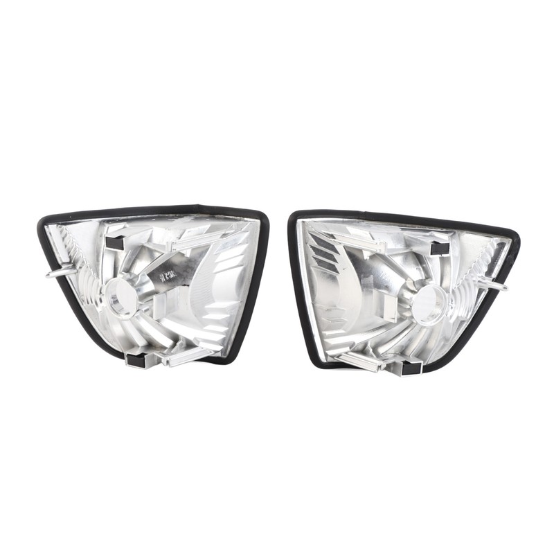 Left Right Turn Signal Light With White Lens Replacement for