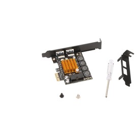 PCI E to USB 3.0 Expansion Card 5Gbps Transmission 19pin Independent Protection Good Heat Dissipation USB Expansion Card