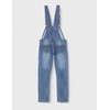 Enzo Men's EZD390 VEN Denim Dungarees Overalls, Light Stonewash, 30