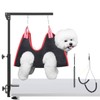 HIDOG Dog Grooming Arm with Clamp, Adjustable Dog Grooming Table