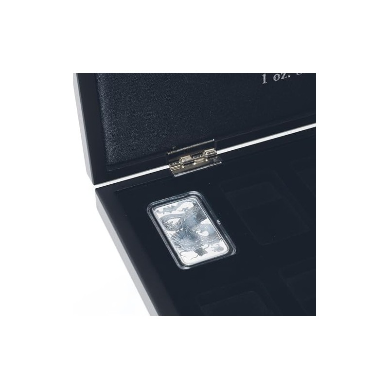 Leuchtturm Volterra Uno 368466 Coin Case for 18 Silver Coins