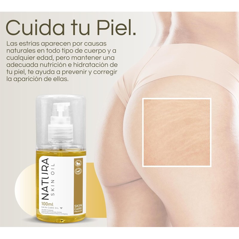 Aceite Corporal Hidratante Natura Skin Oil 100ml – Hidratación profunda