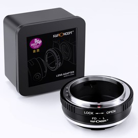K&F Concept Lens Adapter FD-L Manual Focus Compatible with Canon FD & FL 35 mm Lens to L Mount Camera Body