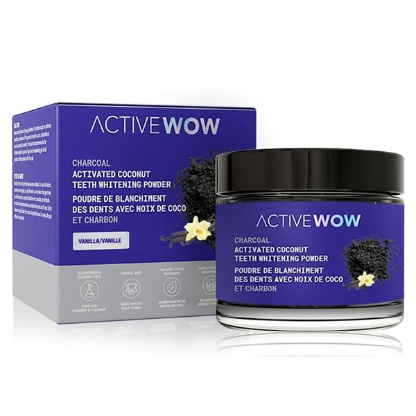 Active Wow Active Wow Activated Coconut Charcoal Powder - Whitening