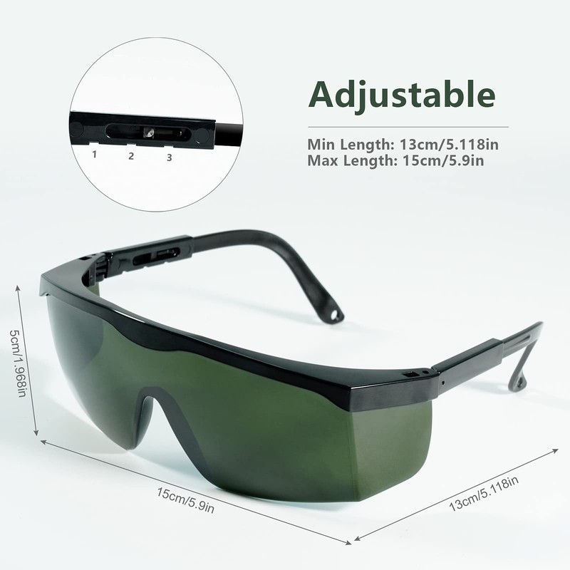 AMINZER Safety Goggles for Laser Level,Eye Protective Glasses for IPl