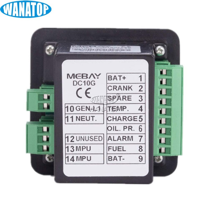 Diesel Generator Manual Start Controller Module Genset Engine Controller CE