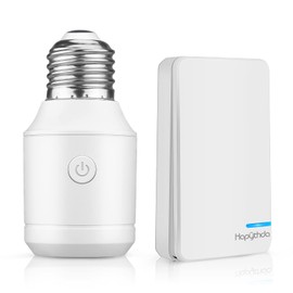 HAPYTHDA Wireless Light Switch Kit for 500W E26/E27 Bulb Base Holder