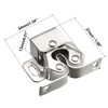 sourcing map Cabinet Door Double Roller Catch Ball Latch with