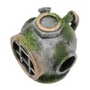 Aquarium Helmet Ornament Simulation Toxic Free Hideout House Resin Fish