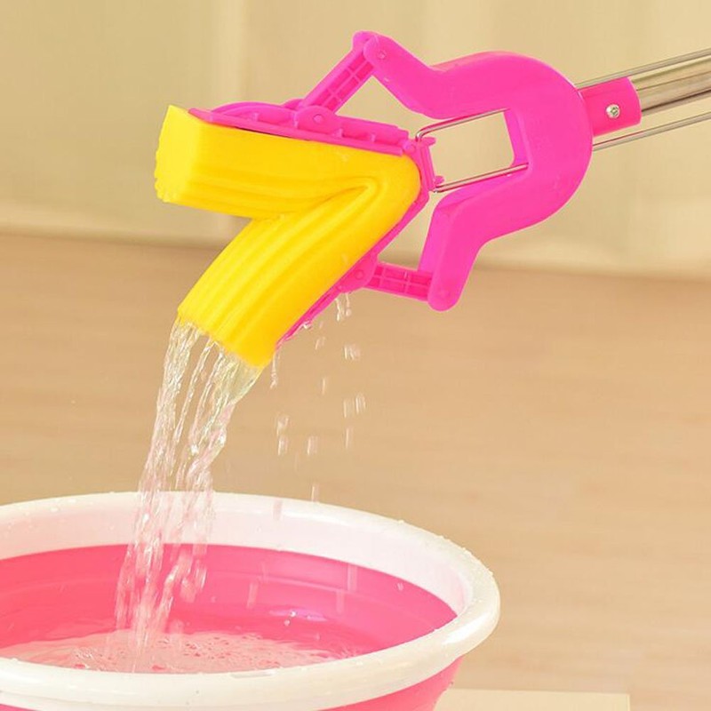 Sponge Mop Head Refills-Pack of 3,Absorbent Mop Pads Replacement (Grey)