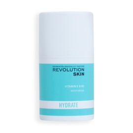 Revolution Skincare London Face Moisturising Cream for Dry & Rough Skin, Contains Vitamin E & B3, Vegan & Cruelty Free, 50 ml
