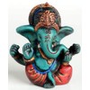 BUDDHAFIGUREN/Billy Held Ganesha Ganapati Ganesh Statue Made of Resin 6.5