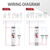 Delay Off Time Relay 16A Adjustable Smart Relay GRT8-B1, Delay