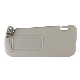 PEVAST Left Driver Side Sun Visor for Mazda 3 2010-2013, BBM2-69-320C-75 / BBM3-69-320C-75 (Cable-Free Left) (Left Driver Without Lights)