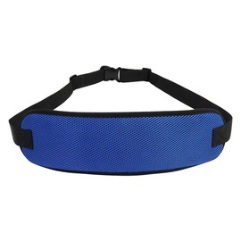 Hezhou Wheelchair Safety Belt, Wheelchair Belt, Seat Belt, Adjustable Wheelchair Belt with Adjustable Buckles for Wheelchair with Buckle for Elderly People (Blue)